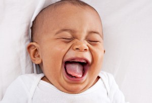 laughing baby